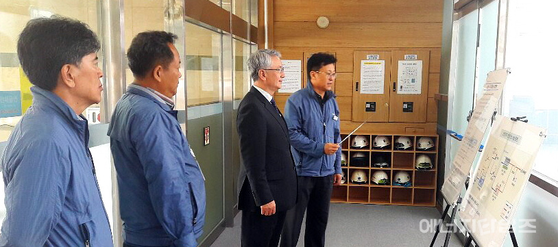 지난 21일과 22일 이상훈 가스공사 상임감사위원이 수도권지역 3곳 사업소를 대상으로 한 현장안전점검에 나섰다.