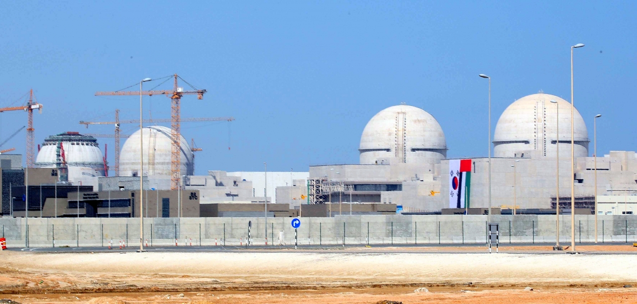 아랍에미리트 내 건설 중인 바라카(Barakah)원전 전경. (사진=뉴시스)