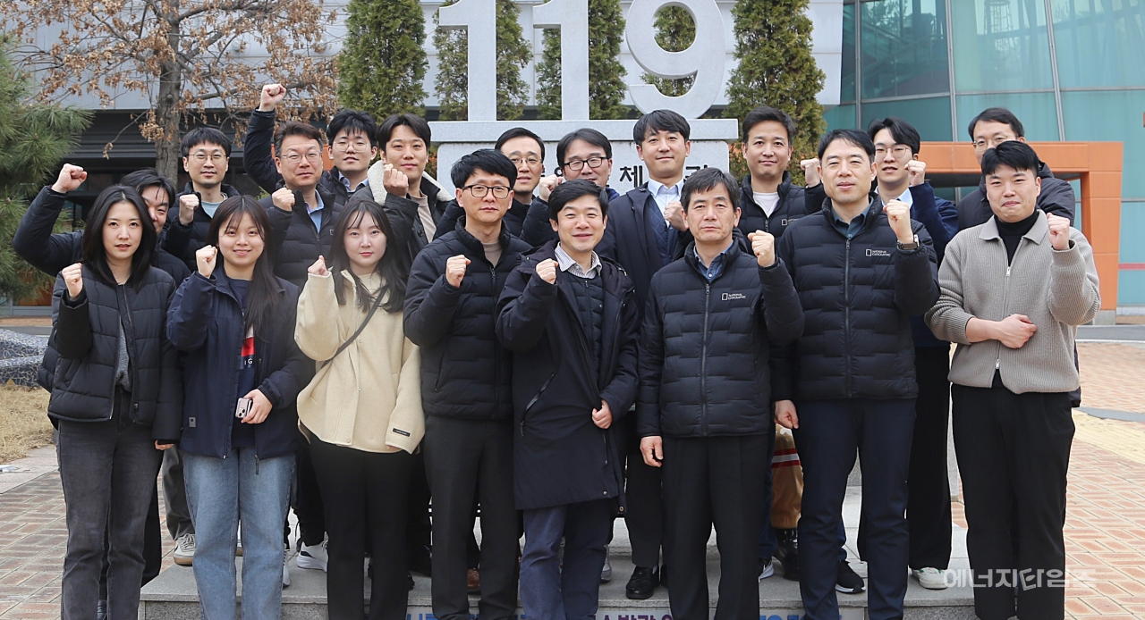 지난 5일 광나루안전체험관(서울 광진구 소재)에서 한전산업개발이 본사 직원을 대상으로 재난안전체험교육프로그램을 운영했다.